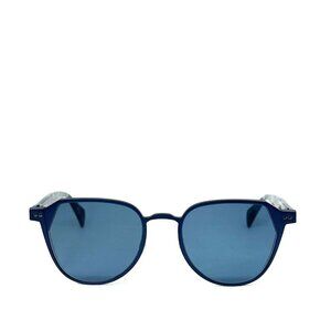Yohji Yamamoto Sunglasses Frame YY7041 Color 668 | Matte Blue Titanium & Acetate